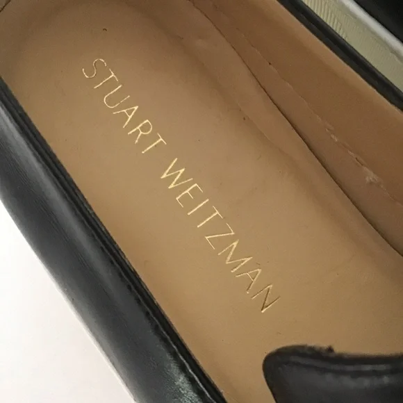 STUART WEITZMAN LEATHER CASUAL LOAFER SNEAKERS SIZE 9 - Picture 8 of 14
